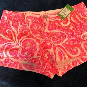 Lilly Pulitzer Walsh Short Sz 10 Pink Pout